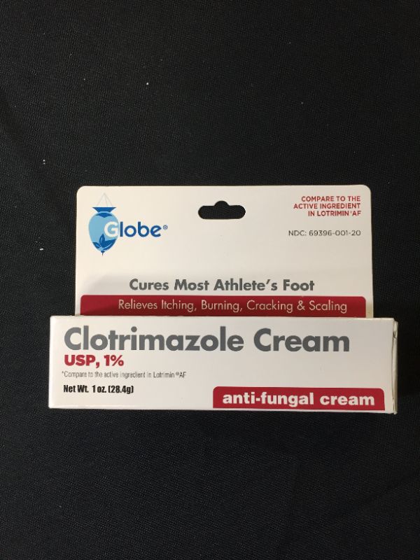 Photo 1 of 1 Tube of Clotrimazole 1% USP 1 Oz, Compare to Lotrimin Active Ingredient exp 09.2024