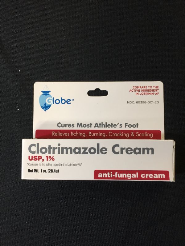 Photo 2 of  1 Tube of Clotrimazole 1% USP 1 Oz, Compare to Lotrimin Active Ingredient exp 09.2024
