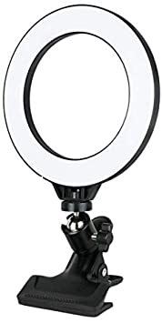 Photo 1 of WSNM 6inch Selfie Light Video Conference Lighting with Clamp Mount Light with 3 Light Modes&6 Level Dimmable for Laptop
