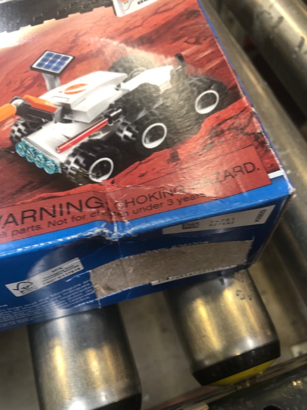 Photo 1 of LEGO City Space Mars Research Shuttle 60226 Space Shuttle Toy Building Kit with Mars Rover and Astronaut Minifigures, Top STEM Toy for Boys and Girls (273 Pieces)
FCATORY SEALED
BOX DAMAGE