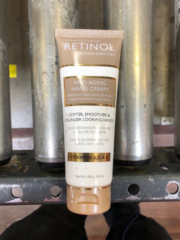 Photo 1 of Retinol Anti-Aging Hand Cream – The Original Retinol Brand For Younger Looking Hands –Rich, Velvety Hand Cream Conditions & Protects Skin, Nails & Cuticles – Vitamin A Minimizes Age’s Effect on Skin
