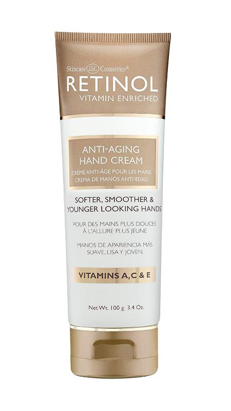 Photo 1 of Retinol Anti-Aging Hand Cream – The Original Retinol Brand For Younger Looking Hands –Rich, Velvety Hand Cream Conditions & Protects Skin, Nails & Cuticles – Vitamin A Minimizes Age’s Effect on Skin
