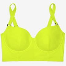 Photo 1 of Smart & Sexy Women's Plus-Size Long Lined Underwire Bikini Top
