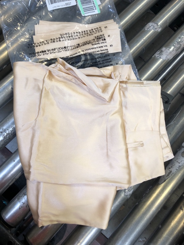 Photo 2 of Seta Apparel Women's Silk Pants BEIGE SIZE 2XL
