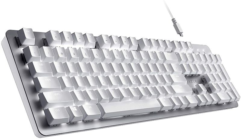 Photo 1 of Razer Pro Type: Wireless Mechanical Productivity Keyboard - Razer Orange Mechanical Switches - Fully Programmable Keys - Bluetooth and Wireless Connectivity - Durable for Up to 80 Million Keystrokes
