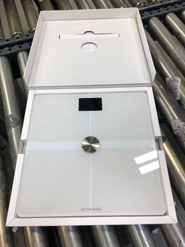 Photo 2 of Withings Body+ - Digital Wi-Fi Smart Scale with Automatic Smartphone App Sync, Full Body Composition Including, Body Fat, BMI, Water Percentage, Muscle & Bone Mass, with Pregnancy Tracker & Baby Mode
