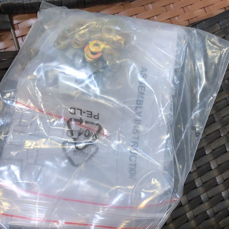 Photo 1 of STARTOGOO 8 Pieces Rattan Furniture Set, Outdoor Wicker Patio Conversation Sofa w/Chair, Loveseat and Tempered Glass Coffee Table, Suitable Backyard Poolside Lawn Pool Garden Porch, White Brown