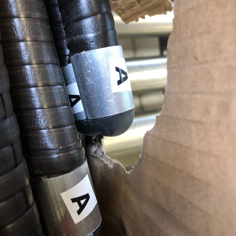 Photo 1 of STARTOGOO 8 Pieces Rattan Furniture Set, Outdoor Wicker Patio Conversation Sofa w/Chair, Loveseat and Tempered Glass Coffee Table, Suitable Backyard Poolside Lawn Pool Garden Porch, White Brown