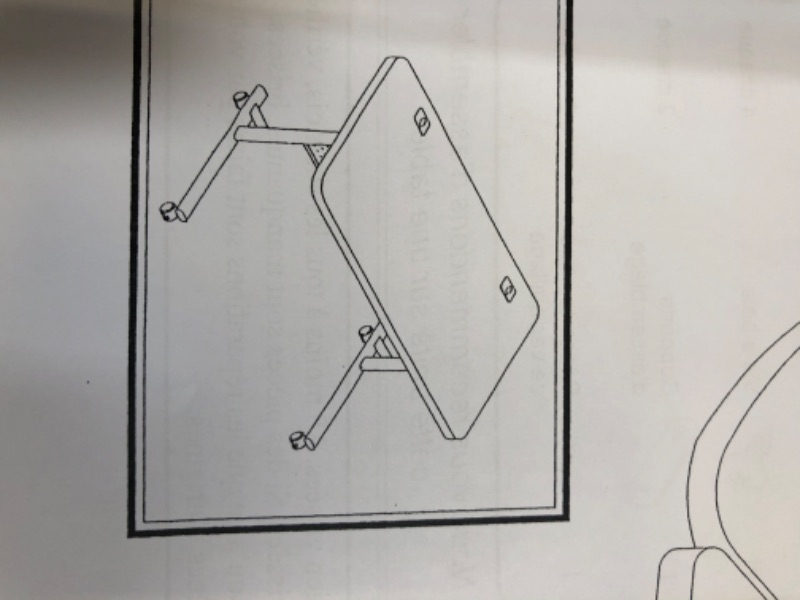 Photo 1 of Rectangular Flipper Table BLACK
(STOCK PHOTO FOR REFRENCE)