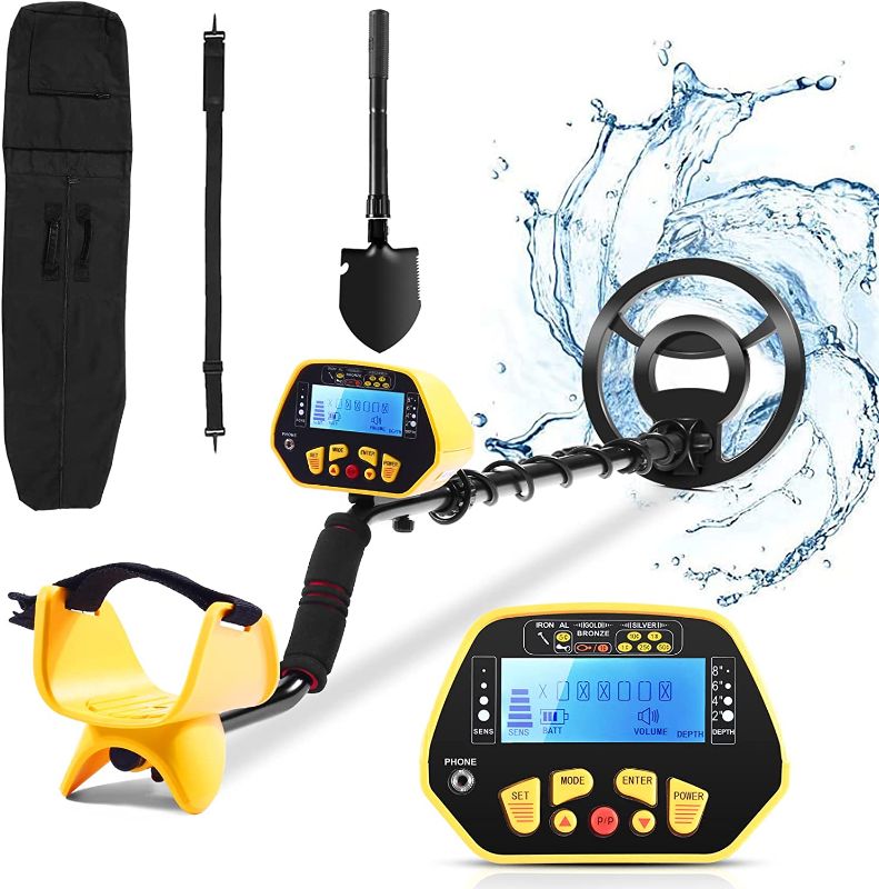 Photo 1 of Metal Detector  Professional Adjustable Waterproof Metal Detectors with High Accuracy, Pinpoint & Audio Prompts & DISC & All Metal Modes 
