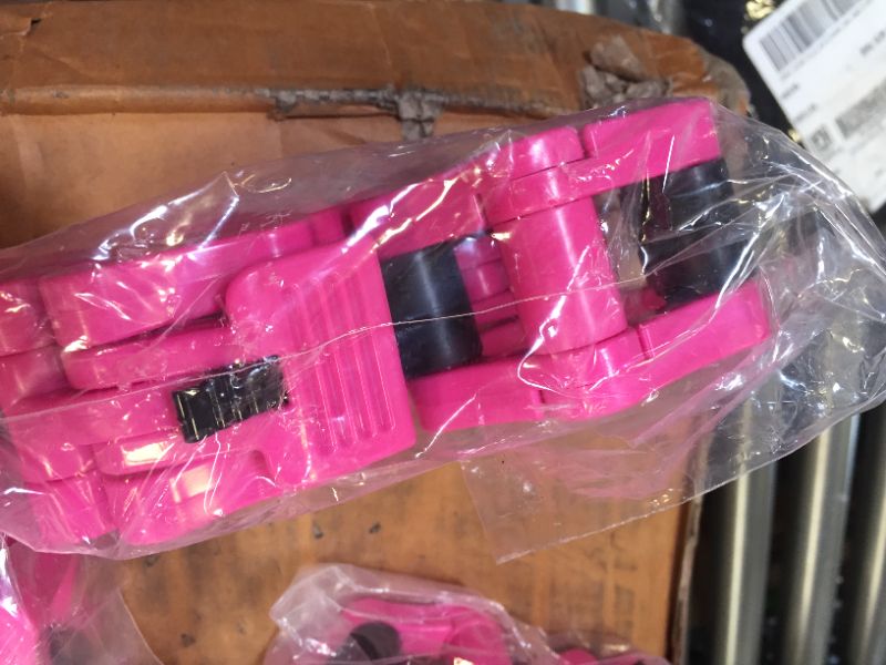 Photo 1 of  Olympic Barbell Clamps Collars Quick Release Pair of Locking Weight Clips Fit 2 Inch Barbell for Weightlifting
(PINK)
