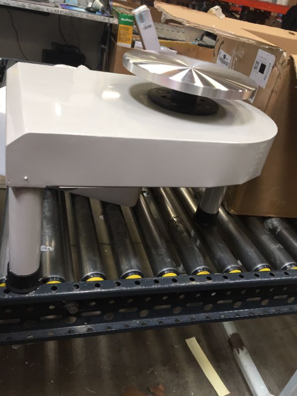Photo 1 of Electric Pottery Wheel 25cm Ceramic Lcd Display W/foot Pedal Sculpting 350w Grey
