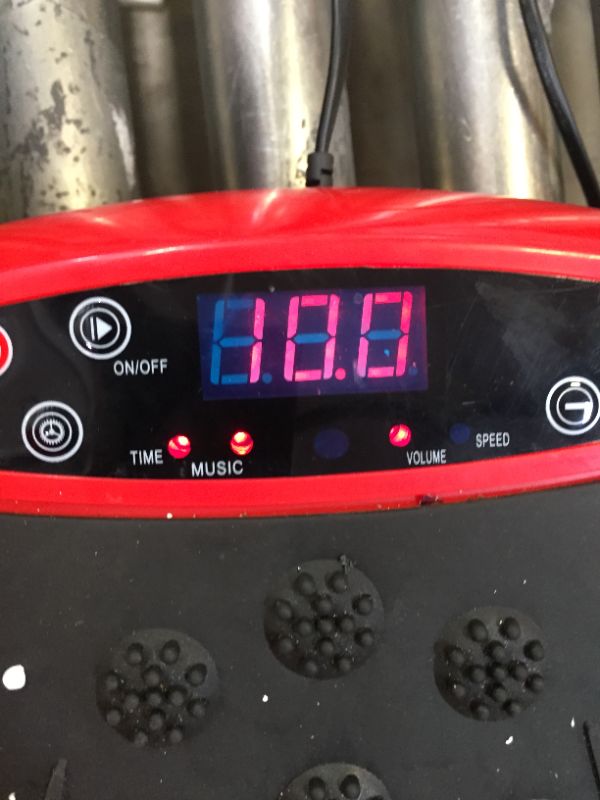 Photo 1 of Pro Vibration Plate Exercise Machine - Whole Body Workout Vibration Fitness Platform Fit Massage Workout Trainer w/Loop Bands 