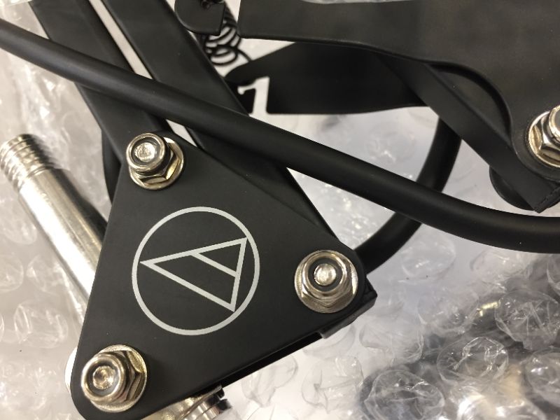 Photo 5 of Audio-Technica AT2020USB+PK Vocal Microphone Pack for Streaming/Podcasting, Includes USB Mic w/Built-In Headphone Jack & Volume Control, Boom Arm, & Headphones
