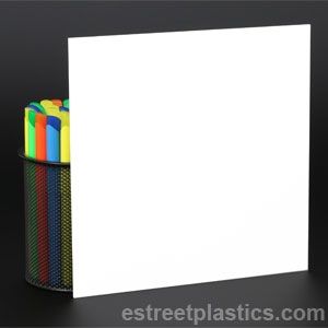 Photo 1 of 3/8" x 24" x 36" - White Plexiglass Acrylic Sheet - #3015
