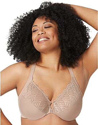 Photo 1 of Glamorise Women's Plus Size Front-Close T-Back Wonderwire Underwire #1246 38DD
