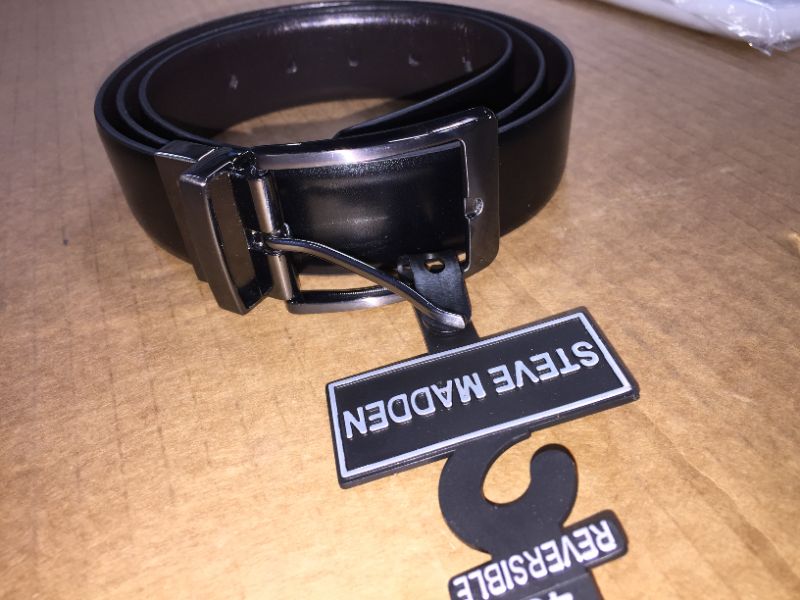 Photo 1 of Steve Madden Men's Dress Casual Every Day Reversible Leather Belts 40