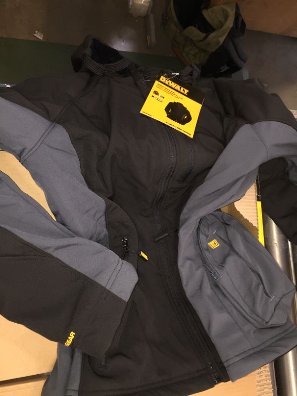 Photo 4 of DEWALT DCHJ066C1-L 20V/12V MAX Women's Heated Jacket Kit, Black, Large
