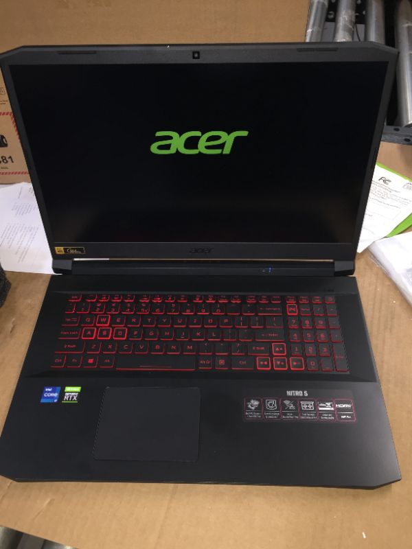 Photo 9 of Acer Nitro 5 AN517-54-79L1 Gaming Laptop | Intel Core i7-11800H | NVIDIA GeForce RTX 3050Ti Laptop GPU | 17.3" FHD 144Hz IPS Display | 16GB DDR4 | 1TB NVMe SSD | Killer Wi-Fi 6 | Backlit KB | Win 11