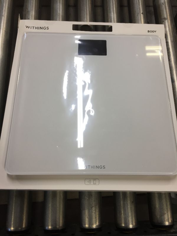 Photo 2 of Withings Body - Digital Wi-Fi Smart Scale with Automatic Smartphone App Sync, BMI, Multi-User Friendly, with Pregnancy Tracker & Baby Mode
