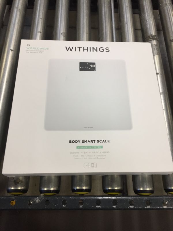 Photo 6 of Withings Body - Digital Wi-Fi Smart Scale with Automatic Smartphone App Sync, BMI, Multi-User Friendly, with Pregnancy Tracker & Baby Mode
