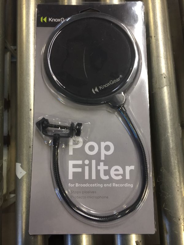 Photo 1 of Knox Gear Pop Filter for Broadcasting and Recording Microphones
