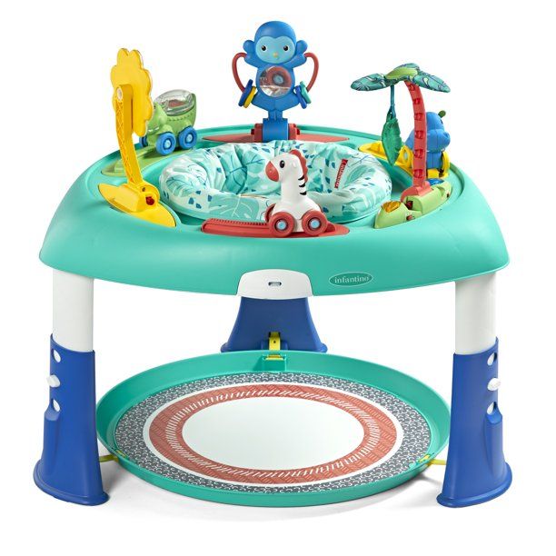 Photo 1 of Infantino 2-in-1 Sit, Spin & Stand Entertainer & Activity Table---ITEM IS DIRTY FROM EXPOPSURE---HAS SMALL SCRATCHES AROUND AND COSMETIC DAMAGE---
