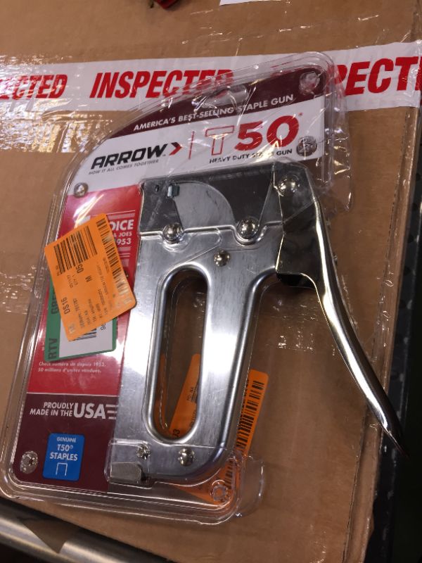 Photo 2 of Arrow Staple Gun, Heavy Duty, T50