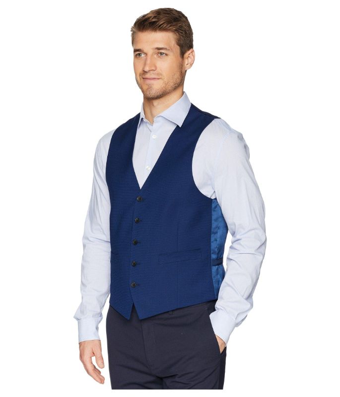 Photo 1 of  KENNETH COLE REACTION VEST BLUE SIZED XXL