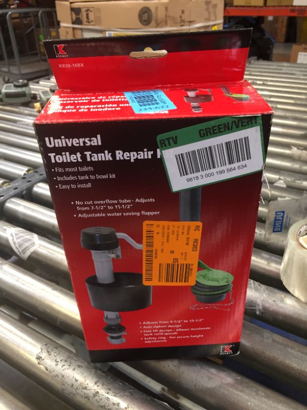 Photo 1 of 2 in. Toilet Tank Repair Kit
