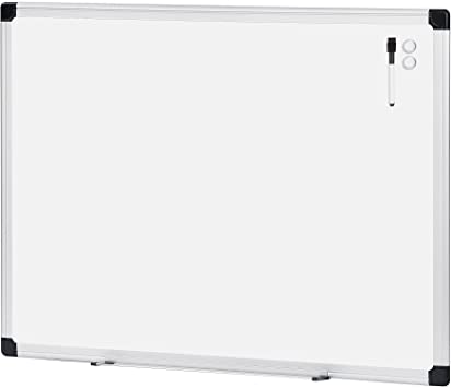 Photo 1 of Amazon Basics Magnetic Dry Erase White Board, 35 x 47-Inch Whiteboard - Silver Aluminum Frame
FACTORY SEALED