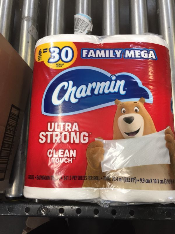 Photo 2 of Charmin Ultra Strong Clean Touch Toilet Paper, Family Mega Rolls, Prime Pantry, 6 Count
3 PACK