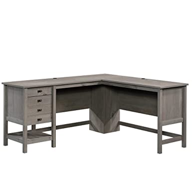 Photo 1 of Sauder Cottage Road L-Desk, L: 65.12" x W: 58.66" x H: 29.76", Mystic Oak Finish
FACTORY SEALED