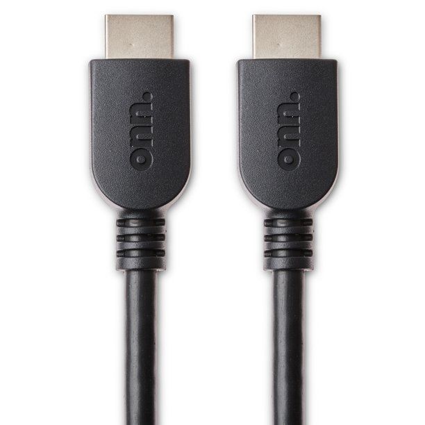Photo 1 of onn. HDMI 2.0 4K Video Cable 12ft, Black
