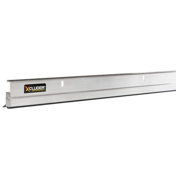 Photo 1 of Xcluder 48” Standard Rodent Proof Door Sweep, Anodized Aluminum; Stop Pests
