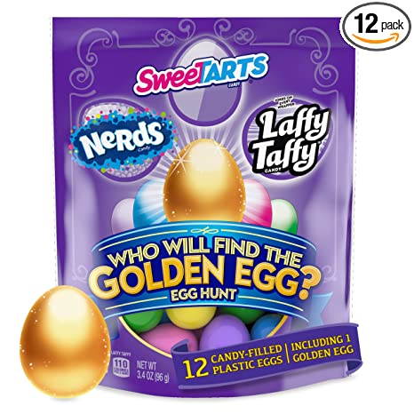 Photo 1 of Wonka Egg Hunt with a Golden Egg, 12 Count, 3.4 Ounce
2 PACK  NOV 2021
