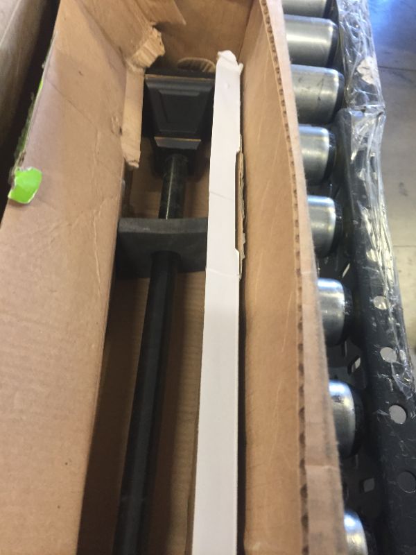 Photo 1 of Kenney KN75351 Seville 5/8" Standard Decorative Window Curtain Rod, 48-86", Oil Rubbed Bronze
