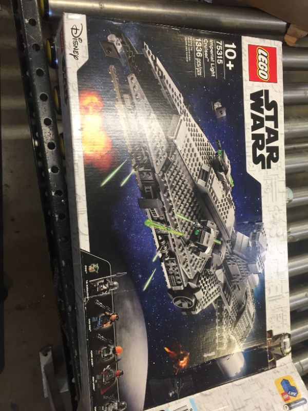 Photo 2 of LEGO Star Wars: The Mandalorian Imperial Light Cruiser 75315 Awesome Toy Building Kit for Kids, Featuring 5 Minifigures; New 2021 (1,336 Pieces)
