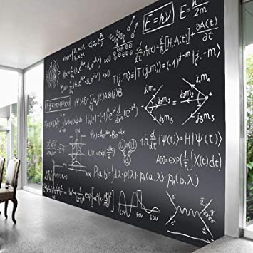 Photo 1 of ZHIDIAN Magnetic Chalkboard Contact Paper for Wall, 72" x 48" Non-Adhesive Back Chalkboard Wallpaper, Blackboard Wall Sticker with Chalks for Home/School/Playroom
