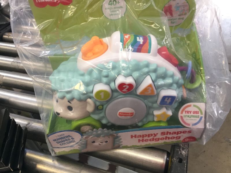 Photo 2 of Fisher-Price Linkimals Happy Shapes Hedgehog - Interactive Educational Toy with Music and Lights for Baby Ages 9 Months & Up, Multi Color
