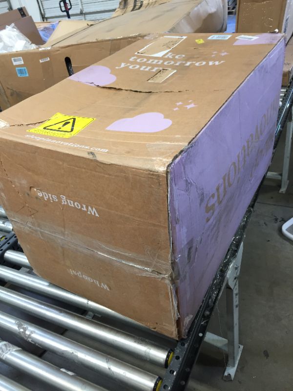 Photo 1 of Sleep Innovations - Shiloh 12-Inch Memory Foam Queen Mattress - White