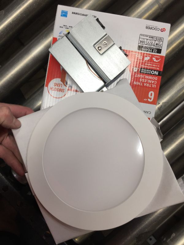 Photo 4 of  Set of 4 Halo HLBPH 6 in. Selectable CCT New Construction Canless Recessed Downlight