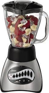 Photo 1 of Oster® Classic Series 16-Speed Blender - Brushed Nickel w/ Skirt - Glass