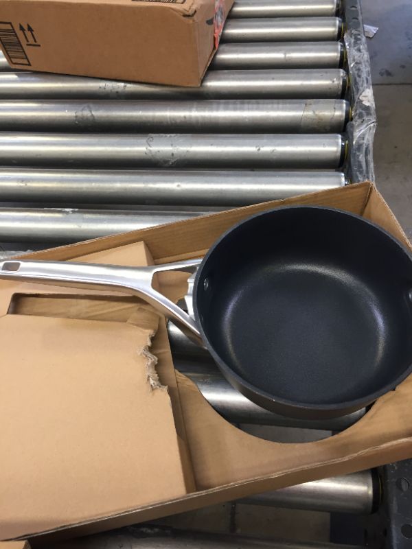 Photo 2 of Calphalon Premier Space-Saving Hard-Anodized Nonstick Cookware, 2.5-Quart Sauce