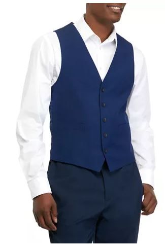 Photo 1 of Men's Blue Multi Pattern Vest
XL