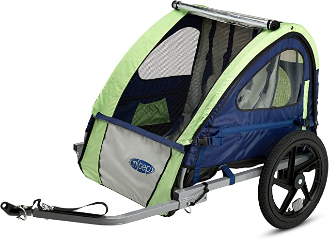 Photo 2 of Instep Bike Trailer for Toddlers, Kids, Single and Double Seat, 2-In-1 Canopy Carrier, Multiple Colors
SINGLE SEAT