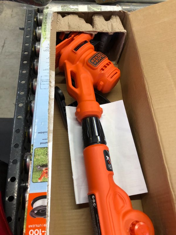 Photo 3 of BLACK+DECKER 6.5 Amps 14" String Trimmer/Edger