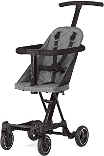 Photo 1 of Dream On Me, Coast Stroller Rider, Lightweight, One hand easy fold, travel ready, Sturdy, Adjustable handles, Soft-ride wheels, Easy to push, Gray

