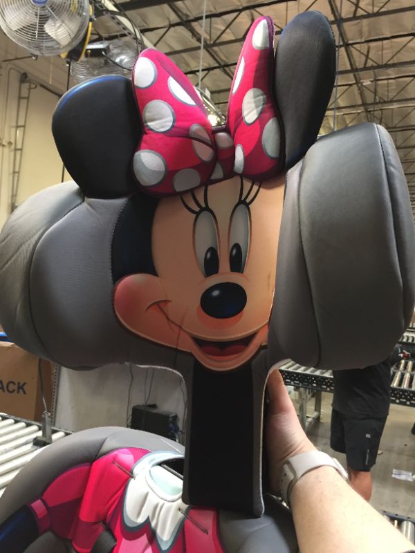 Photo 6 of KidsEmbrace 2-in-1 Harness Booster Car Seat, Disney Minnie Mouse
