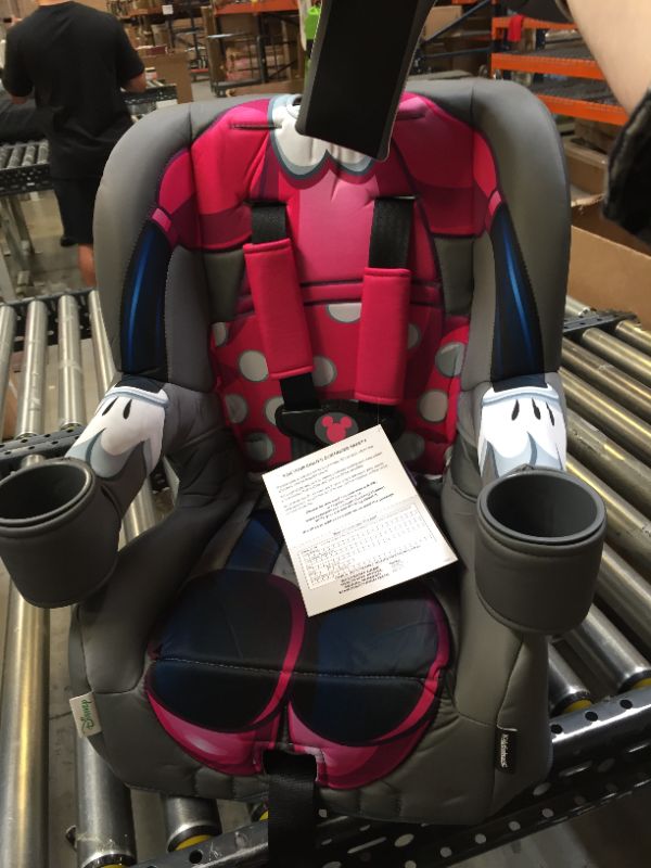 Photo 5 of KidsEmbrace 2-in-1 Harness Booster Car Seat, Disney Minnie Mouse
